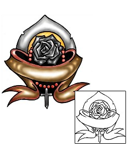 Rose Tattoo Plant Life tattoo | KLF-00829