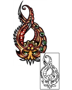 Monster Tattoo Tattoo Styles tattoo | KLF-00844