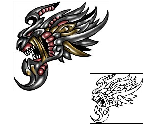 Monster Tattoo Tattoo Styles tattoo | KLF-00857