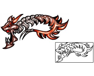 Monster Tattoo Tattoo Styles tattoo | KLF-00858
