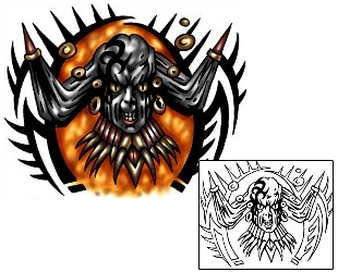 Monster Tattoo Tattoo Styles tattoo | KLF-00922