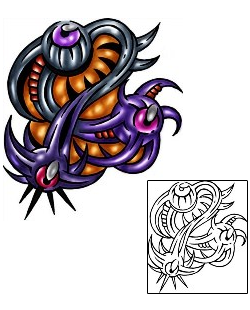 Monster Tattoo Tattoo Styles tattoo | KLF-00925