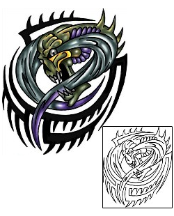 Monster Tattoo Tattoo Styles tattoo | KLF-00928