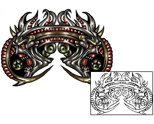 Monster Tattoo Tattoo Styles tattoo | KLF-00929