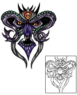 Monster Tattoo Tattoo Styles tattoo | KLF-00936