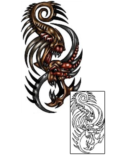 Monster Tattoo Tattoo Styles tattoo | KLF-00941