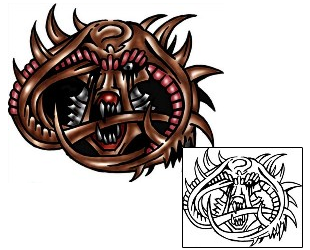 Monster Tattoo Tattoo Styles tattoo | KLF-00946