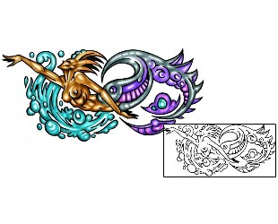 Sea Creature Tattoo Tattoo Styles tattoo | KLF-00965