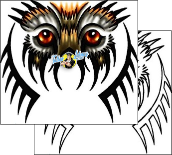Owl Tattoo owl-tattoos-kole-klf-01284