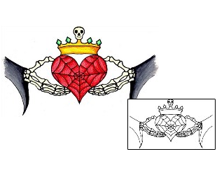 Sacred Heart Tattoo Religious & Spiritual tattoo | KMF-00011