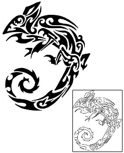 Lizard Tattoo Tattoo Styles tattoo | KMF-00014