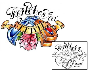Stitches Tattoo Plant Life tattoo | KPF-00015