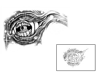 Horror Tattoo Miscellaneous tattoo | KRF-00013
