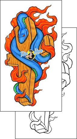 Fire – Flames Tattoo ksf-00007