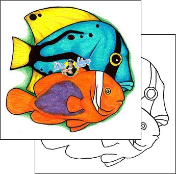 Fish Tattoo ksf-00030