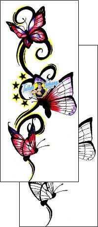 Butterfly Tattoo insects-butterfly-tattoos-kim-walsh-kwf-00006