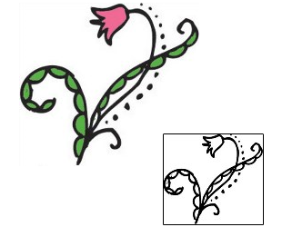 Tulip Tattoo Plant Life tattoo | KWF-00056