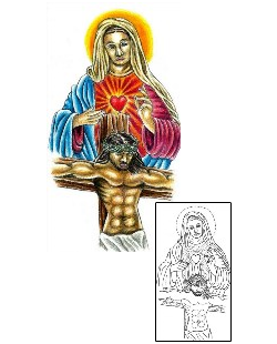 Heavenly Tattoo Religious & Spiritual tattoo | KYF-00022