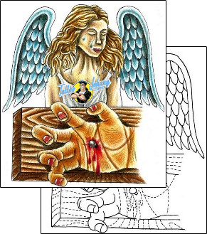 Angel Tattoo religious-and-spiritual-angel-tattoos-kyle-dunnuck-kyf-00027
