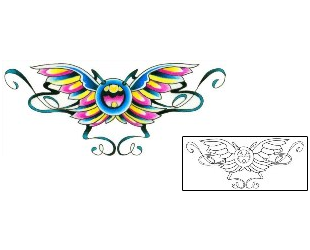 Wings Tattoo For Women tattoo | L1F-00013