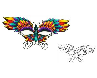 Butterfly Tattoo Miscellaneous tattoo | L1F-00017