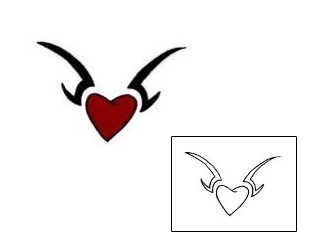 Heart Tattoo Tattoo Styles tattoo | L1F-00091