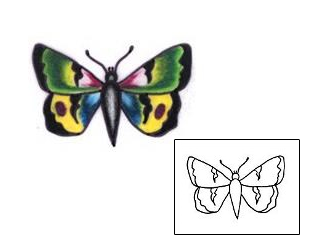 Butterfly Tattoo For Women tattoo | L1F-00157