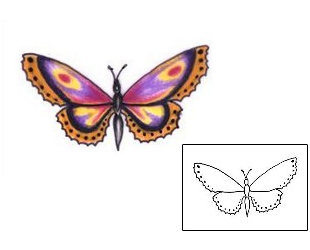 Butterfly Tattoo For Women tattoo | L1F-00158