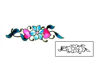 Flower Tattoo Plant Life tattoo | L1F-00256