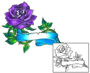 Rose Tattoo Miscellaneous tattoo | L1F-00306