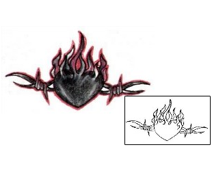 Fire – Flames Tattoo Miscellaneous tattoo | L1F-00336