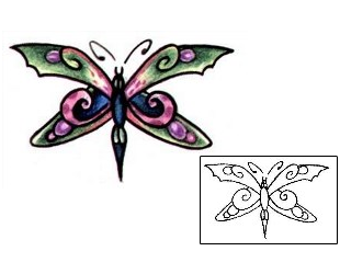 Dragonfly Tattoo Insects tattoo | L1F-00353