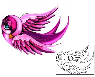 Bird Tattoo For Women tattoo | L1F-00525