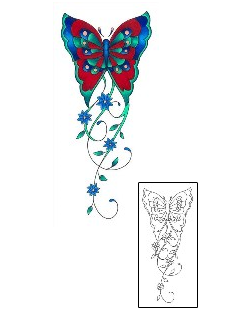 Decorative Tattoo Insects tattoo | L2F-00030