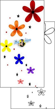 Flower Tattoo plant-life-flowers-tattoos-lisa-smith-laf-00014