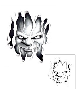 Devil - Demon Tattoo Horror tattoo | LBF-00027