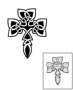 Cross Tattoo Religious & Spiritual tattoo | LCF-00001