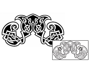 Celtic Tattoo Specific Body Parts tattoo | LCF-00630