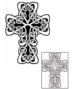 Cross Tattoo Religious & Spiritual tattoo | LCF-00695