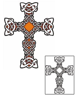 Cross Tattoo Religious & Spiritual tattoo | LCF-00758