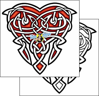 Heart Tattoo for-women-heart-tattoos-lucky-celtic-lcf-01024