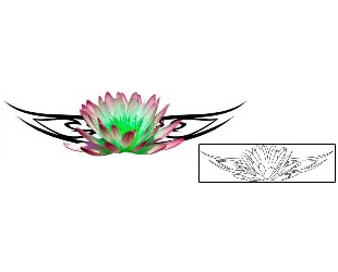 Picture of Glowing Lotus Tattoo
