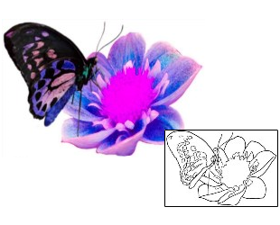 Butterfly Tattoo For Women tattoo | LEF-00012