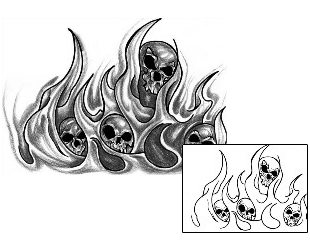 Fire – Flames Tattoo Miscellaneous tattoo | LFF-00197