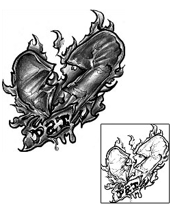 Broken Heart Tattoo For Women tattoo | LFF-00269