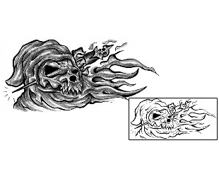 Reaper Tattoo Horror tattoo | LFF-00674