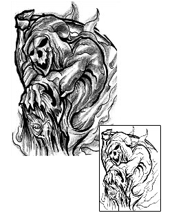 Reaper Tattoo Horror tattoo | LFF-00684