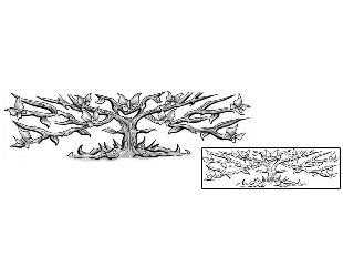 Tree Tattoo Plant Life tattoo | LFF-00698