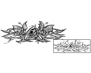 Butterfly Tattoo Specific Body Parts tattoo | LFF-00714