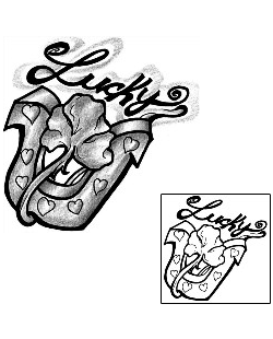 Clover Tattoo Gambling tattoo | LFF-00892